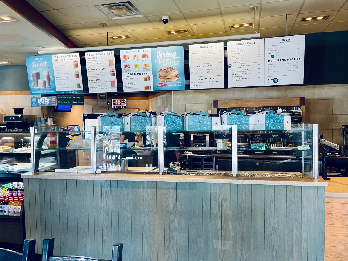 Place like Kingwood Bagel at Caribou Coffee