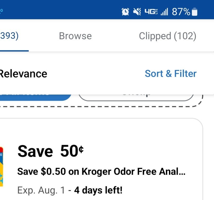 These Kroger coupons are VERY specific
