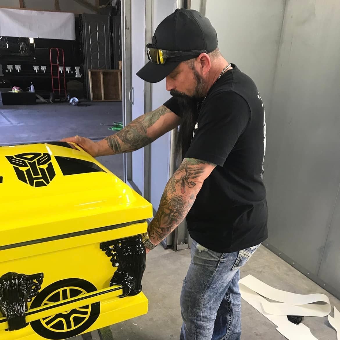 Personalized caskets for Uvalde victims
