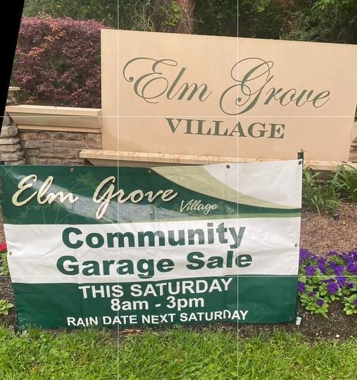 Elm Grove Garage Sale April 1