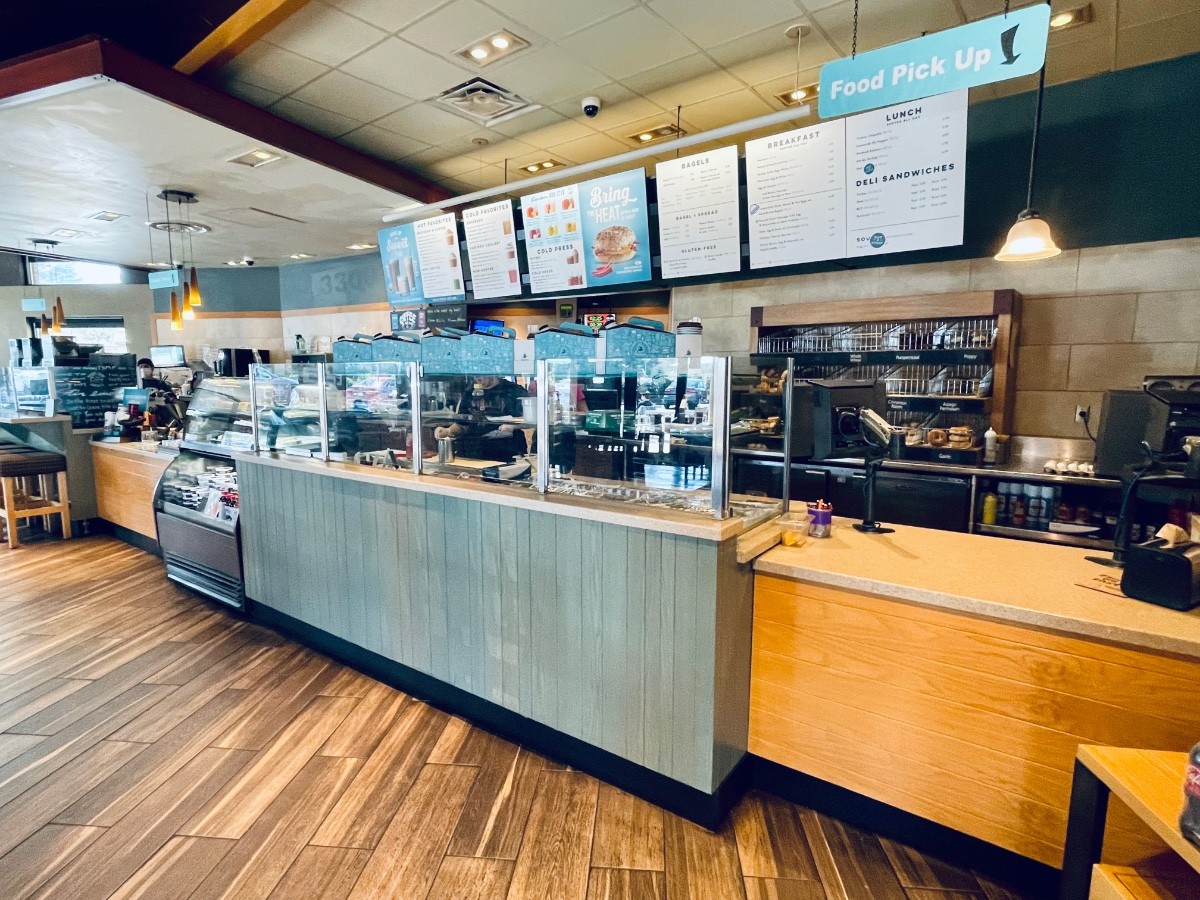 Place like Kingwood Bagel at Caribou Coffee