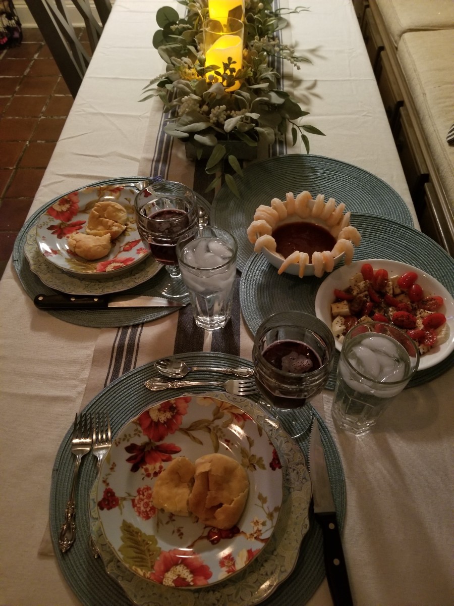 Valentine's Day Candlelight Dinner Menu