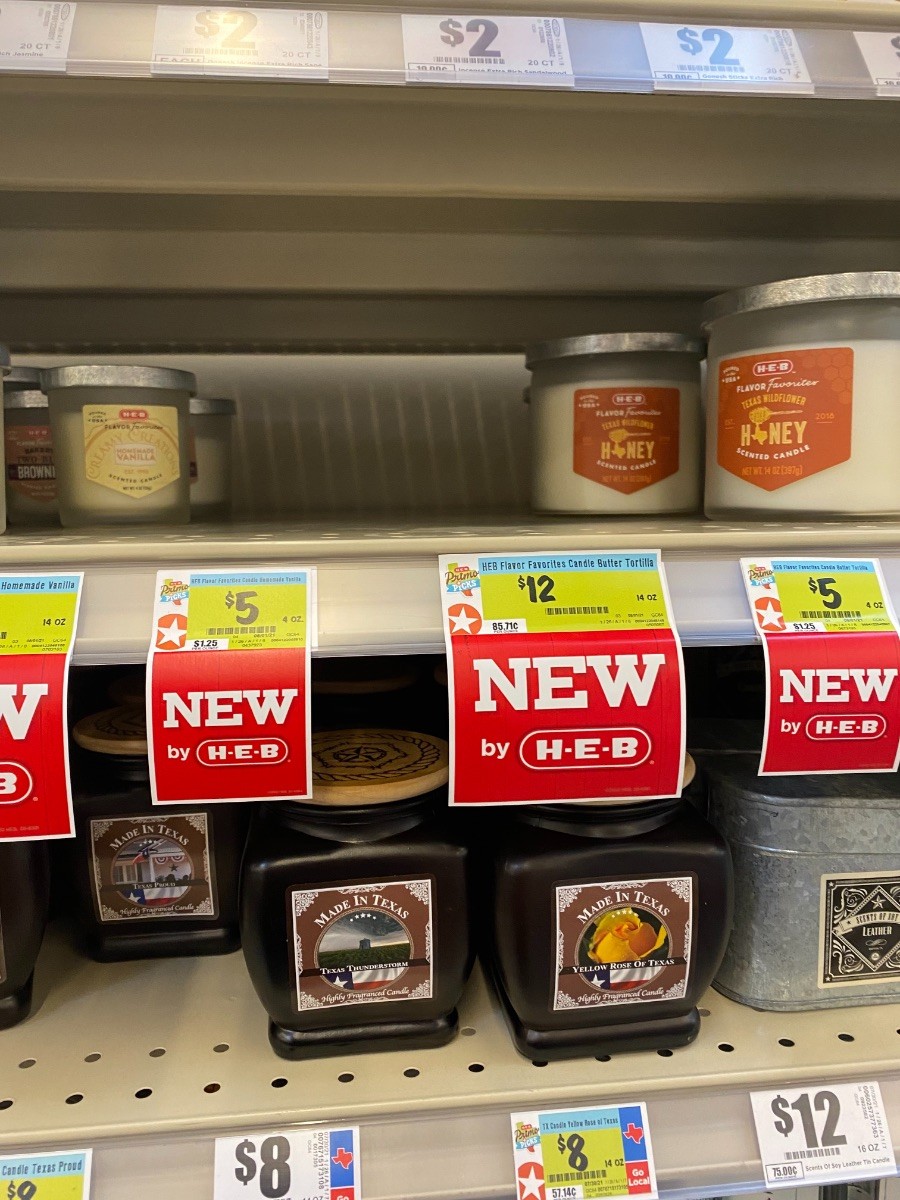 HEB Butter Tortilla Candle