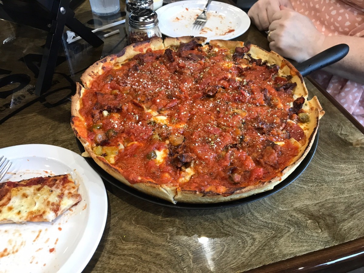 Rosati's Pizza Love.