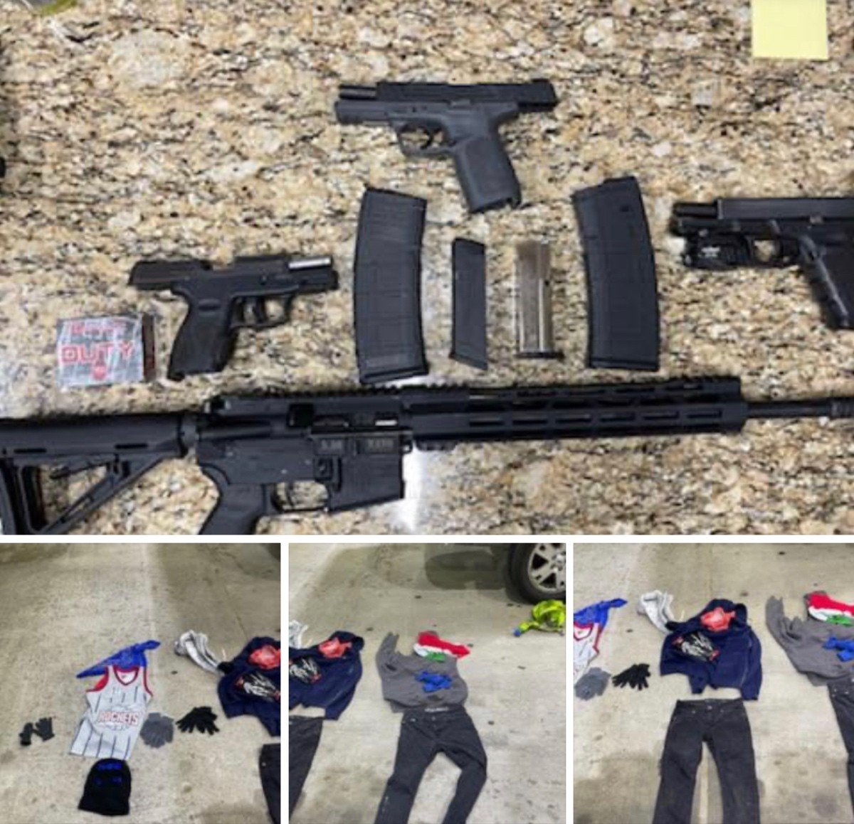 Traffic stop leads to arrest of 2 juveniles with guns