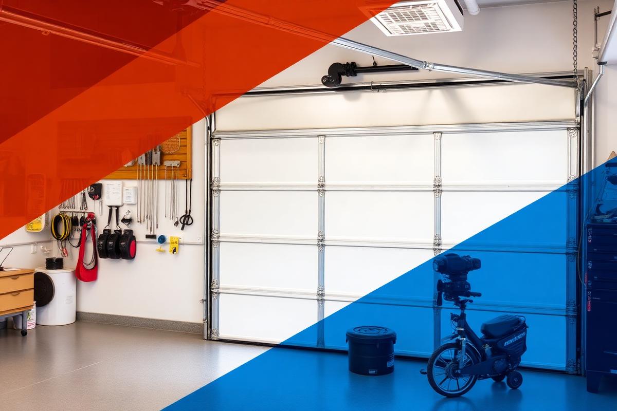 Professional garage door repair service