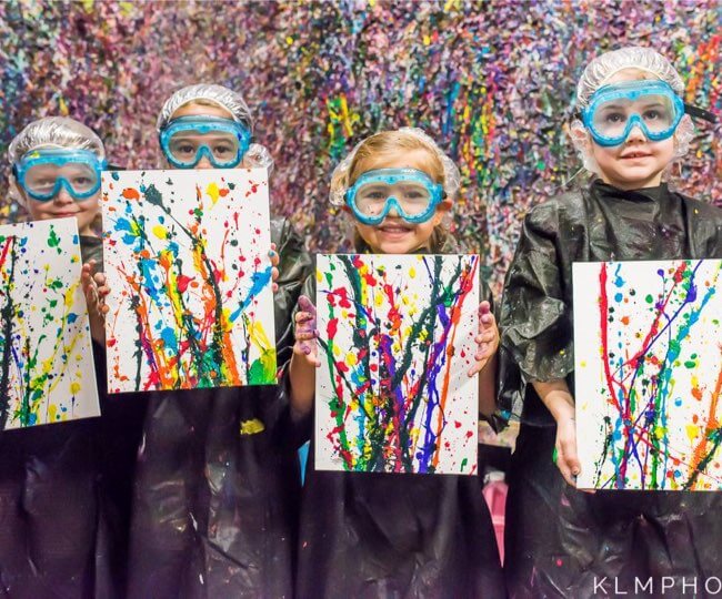 Splatter Party at Pinspiration Mother's Day 2021 Contest